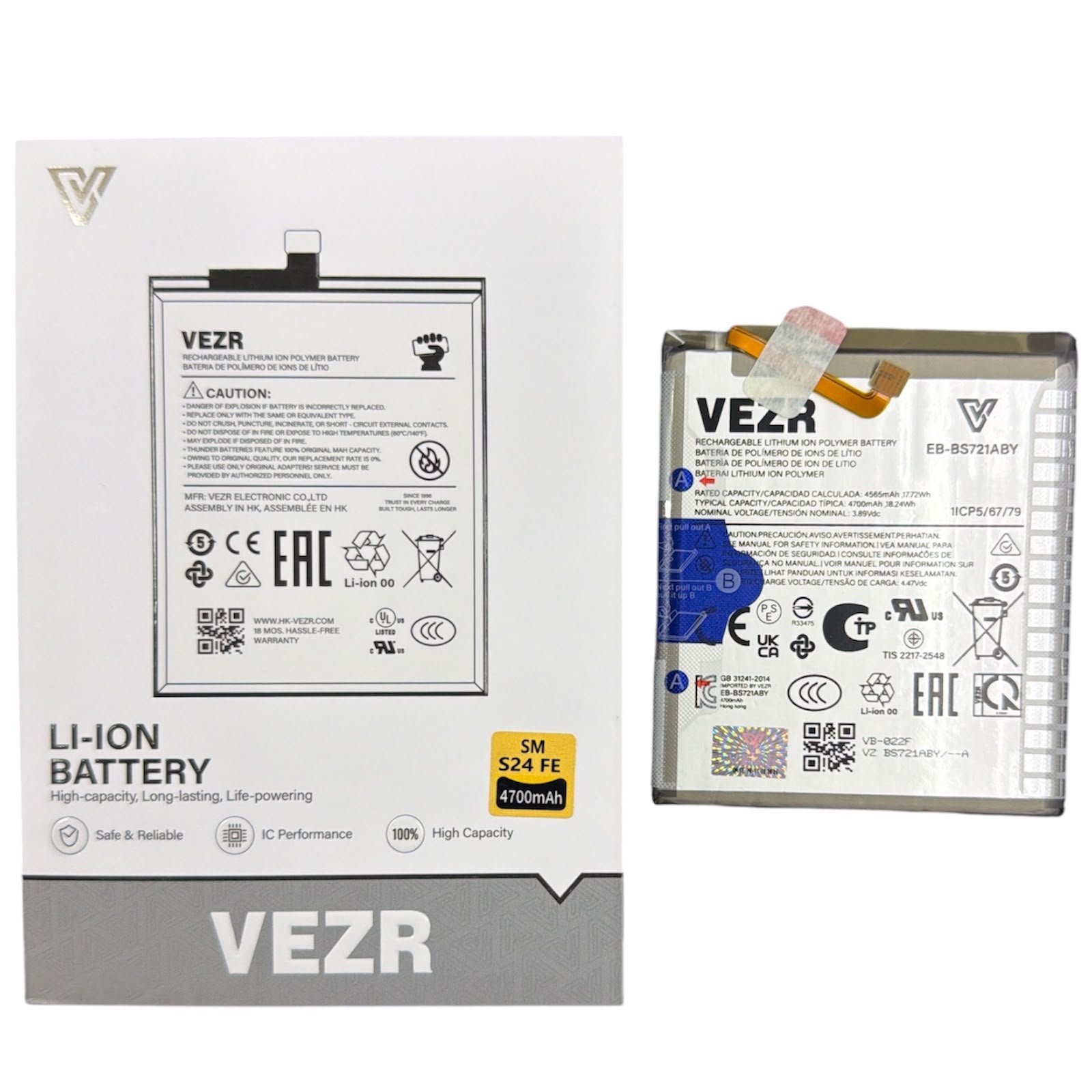 267059 BATERIA VEZR SAMSUNG S24(EB-BS922ABE) - Imagen 1