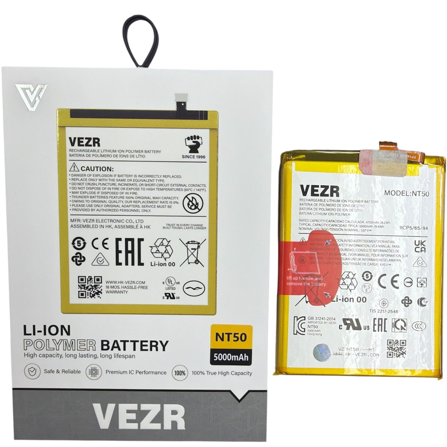 291449 BATERIA VEZR MOTOROLA NT50 EDGE 20 LITE - Imagen 1