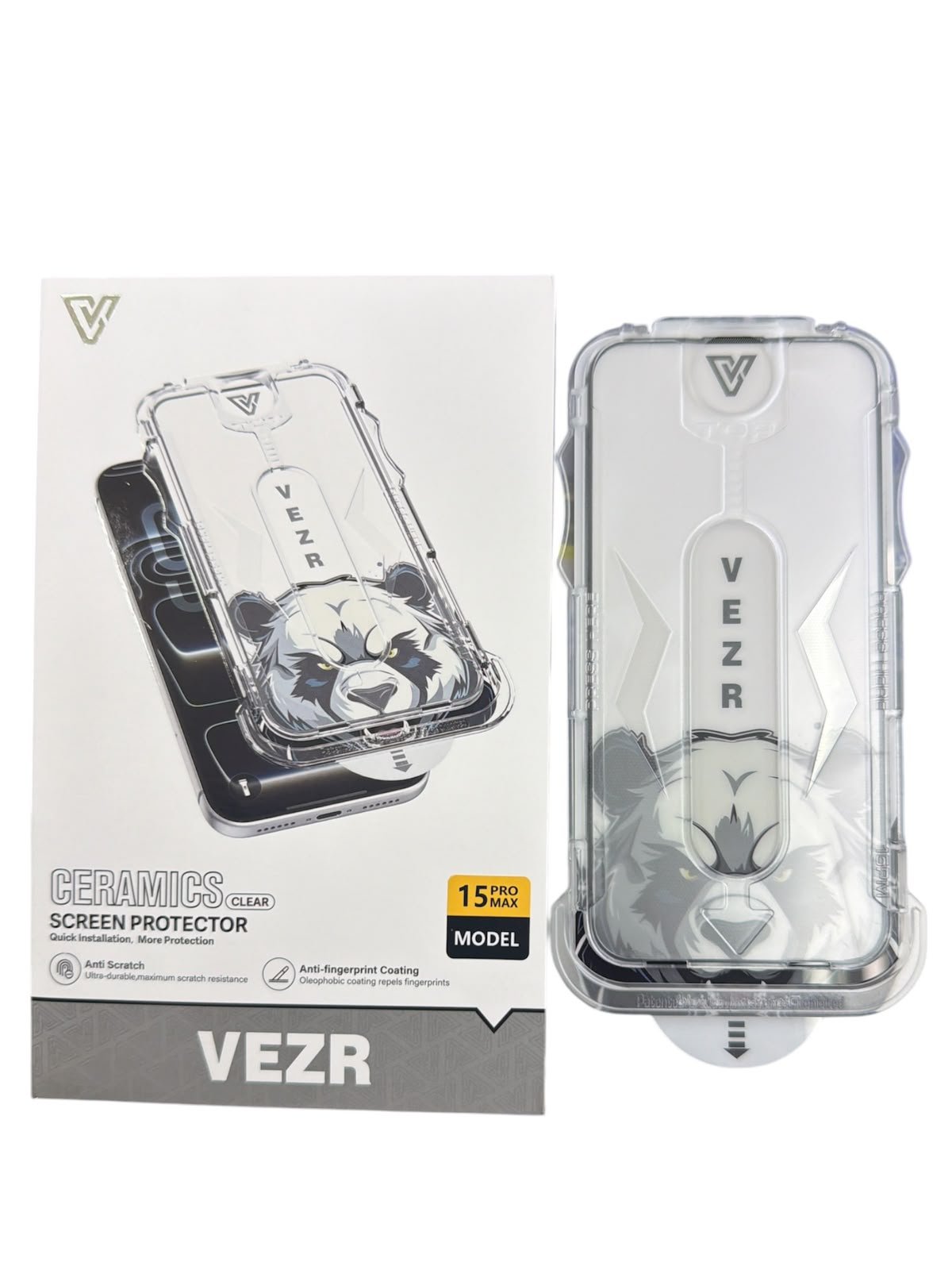 8-10 PELICULA CERAMICS CLEAR 15 PRO MAX VEZR - Imagen 1